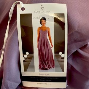 Sorella Vita Chiffon Gown Dusty Lavender